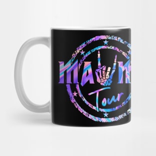 The Motherhood Tour, Some Days It Rocks Me, Mama Skeleton, Funny Mama Tour (2 Sided) Mug